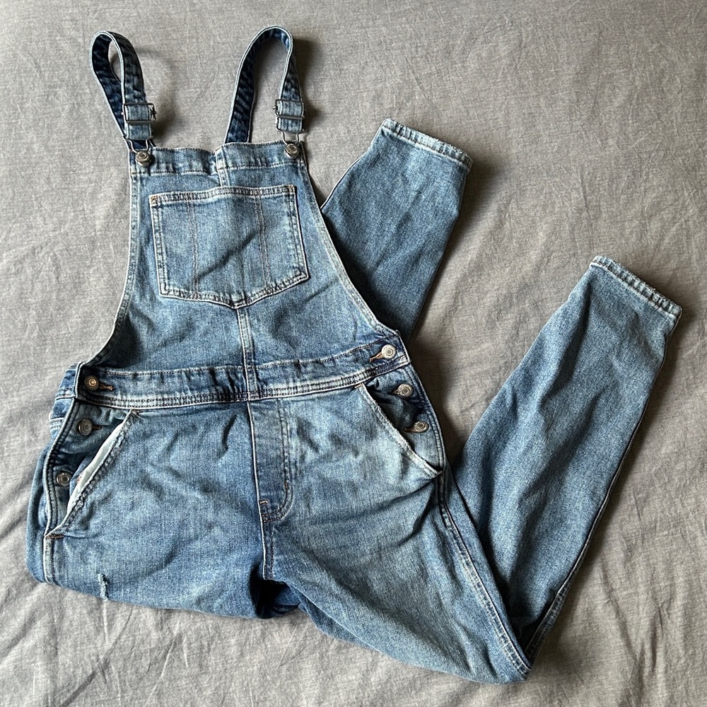 Old Navy Light Wash Denim Overalls